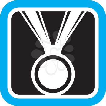 Royalty Free Clipart Image of a Medal