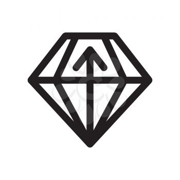 Royalty Free Clipart Image of a Diamond