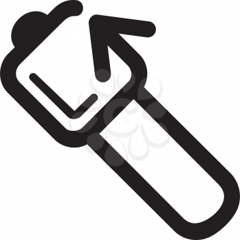Royalty Free Clipart Image of a Medical Hammer