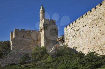 Royalty Free Photo of the Tower of David
