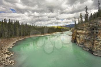 Royalty Free Photo of the Athabasca River