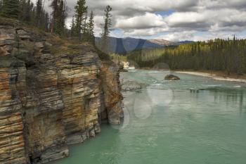Royalty Free Photo of the Athabasca River