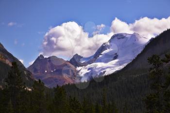 Royalty Free Photo of a Mountain Landscape