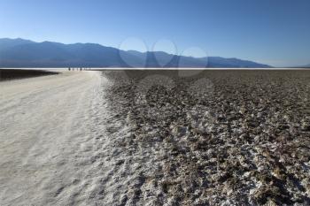 Royalty Free Photo of a Road to Death Valley