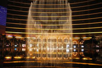 Royalty Free Photo of Dancing Fountains