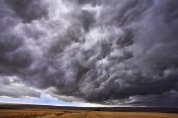 Royalty Free Photo of a Storm in Montana