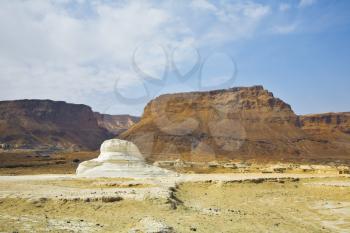Royalty Free Photo of a Canyon Near the Dead Sea