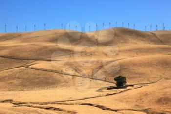 Royalty Free Photo of the Hills in California