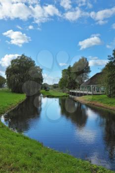 Royalty Free Photo of a Park in Holland