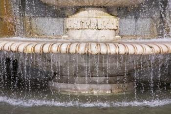 Royalty Free Photo of a Fountain With Jets