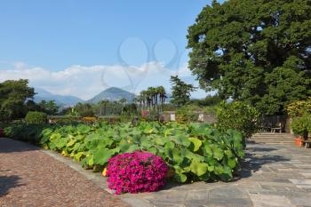 A masterpiece of garden architecture - park - garden on Lake Maggiore