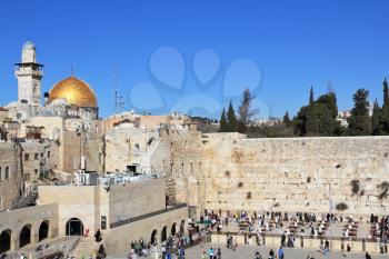The Western Wall of the Third Temple in Jerusalem