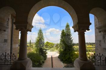 Well-known monastery Convent of Latroun in Israel