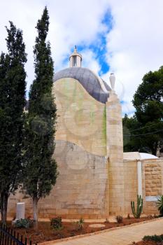 Christian chapel. Mount of Olives in East Jerusalem, Israel