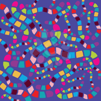 Royalty Free Clipart Image of a Mosaic Background