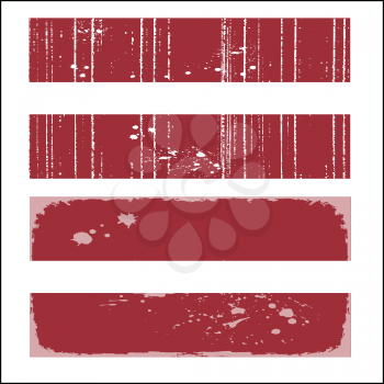 Royalty Free Clipart Image of a Latvian Flag