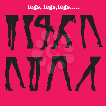 beautiful women legs collection