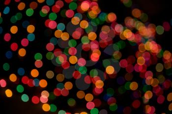 Royalty Free Photo of Blurred Lights
