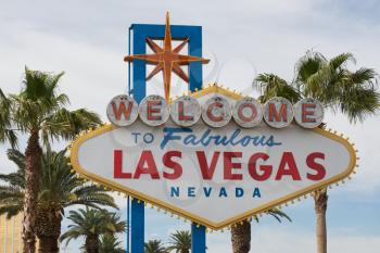 Royalty Free Photo of the Welcome to Las Vegas Sign
