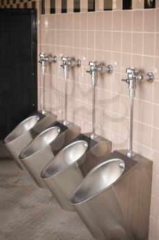 Royalty Free Photo of Men's Urinals