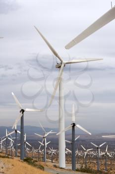 Royalty Free Photo of a Wind Farm
