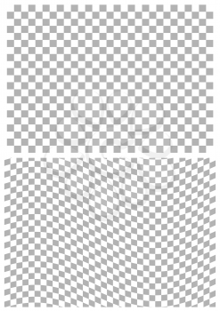 Royalty Free Clipart Image of Checkered Backgrounds