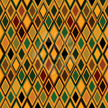 Ethnic yellow texture