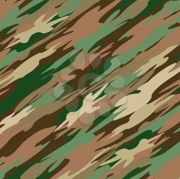 Royalty Free Clipart Image of a Camouflage Background