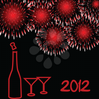 2012 New Year card