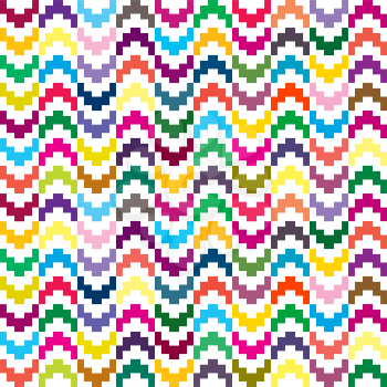 Colored seamless pattern in geometrical shapes