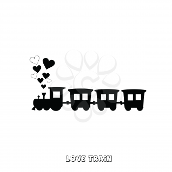 Love train card