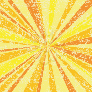 Grunge  sun rays background