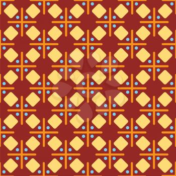 Royalty Free Clipart Image of a Retro Wallpaper