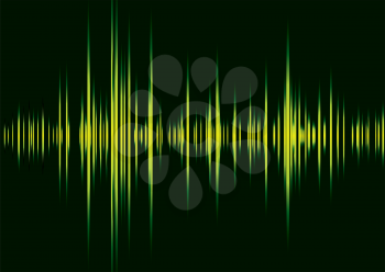 Royalty Free Clipart Image of a Graphic Equalizer Background
