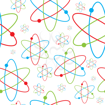 Royalty Free Clipart Image of a Science Inspired Background