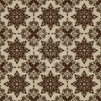 Royalty Free Clipart Image of a Beige Wallpaper