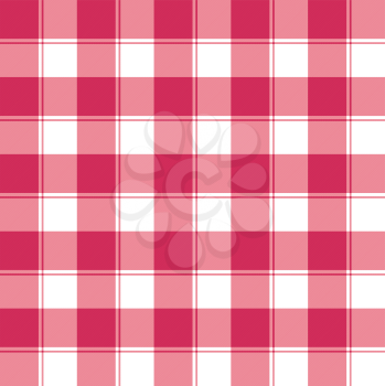 Royalty Free Clipart Image of a Pink and White Checked Background
