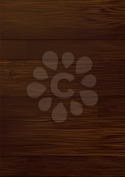 Royalty Free Clipart Image of a Dark Wood Panel Background