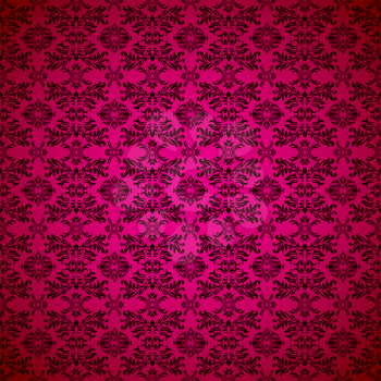 Royalty Free Clipart Image of a Pink Wallpaper
