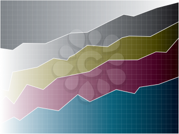 Royalty Free Clipart Image of a Graph Background