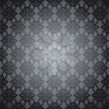 Royalty Free Clipart Image of a Gray Wallpaper