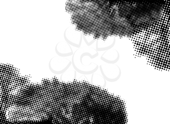 Royalty Free Clipart Image of Inkblots