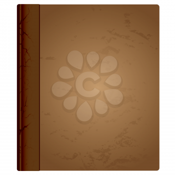 Royalty Free Clipart Image of a Hardcover Book
