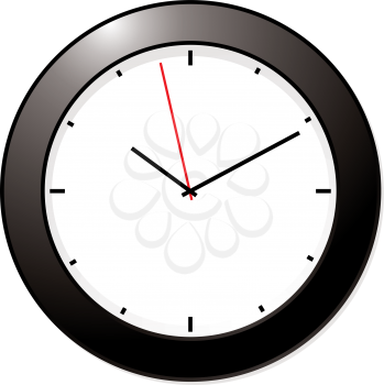 Royalty Free Clipart Image of a Clock