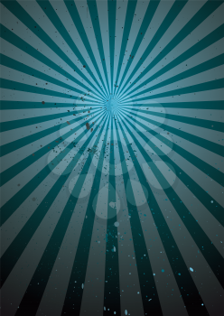Royalty Free Clipart Image of a Radiating Striped Background