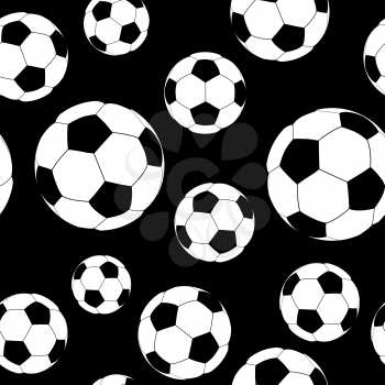 Royalty Free Photo of a Soccer Ball Background
