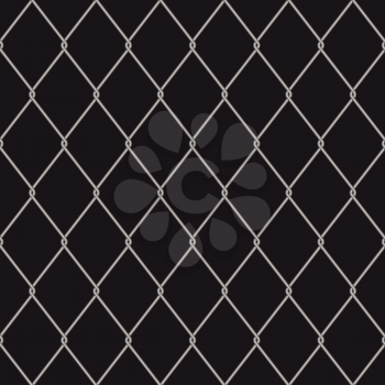 Royalty Free Clipart Image of a Fence Background