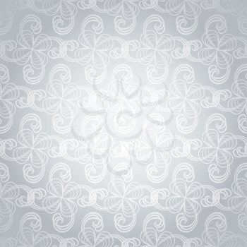 Royalty Free Clipart Image of a Silver Background