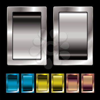 Royalty Free Clipart Image of Switches