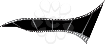 Royalty Free Clipart Image of a Filmstrip